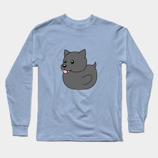 wolf ducky Long Sleeve T-Shirt